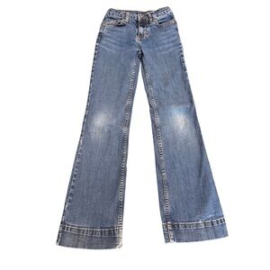 Wrangler Kids Flared Blue Jeans